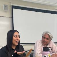 Sage member speaking